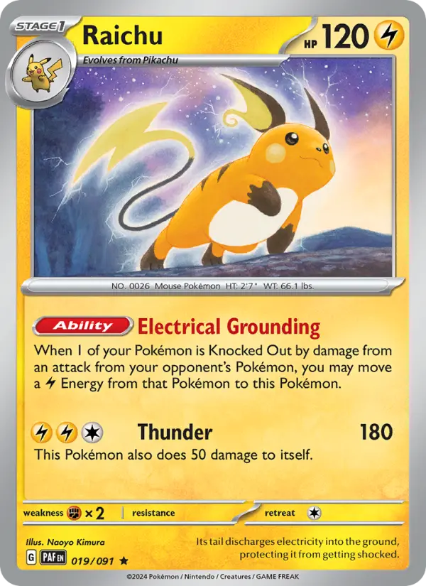 Raichu, 019/091