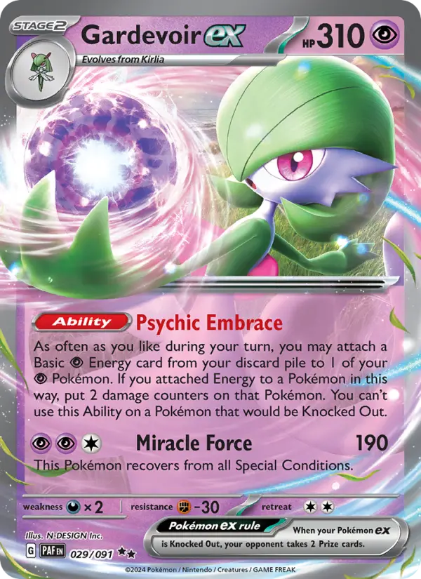 Gardevoir ex, 029/091