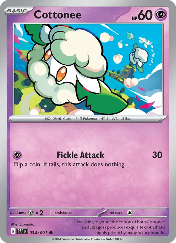 Cottonee, 034/091