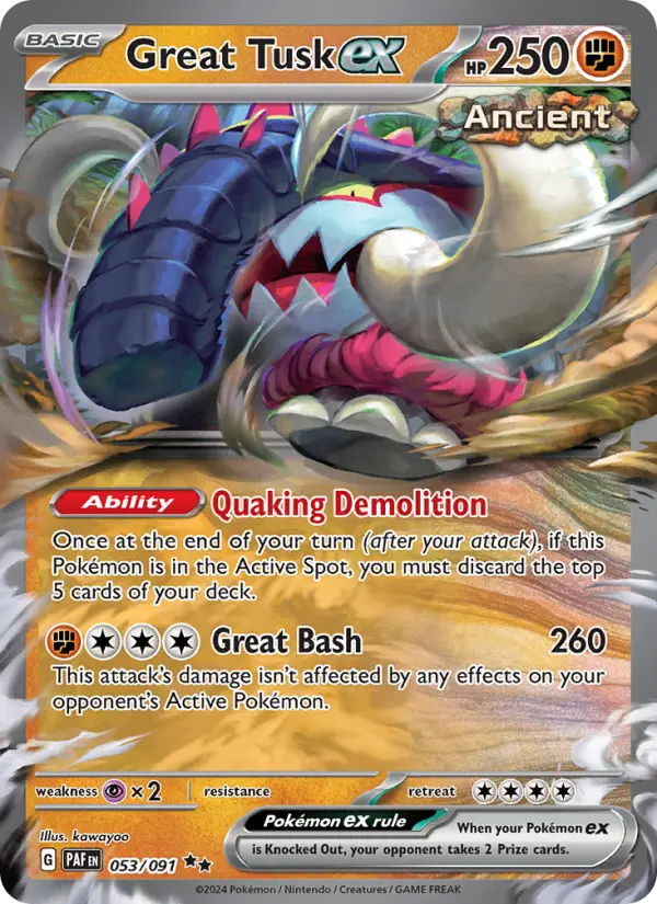 Great Tusk ex, 053/091