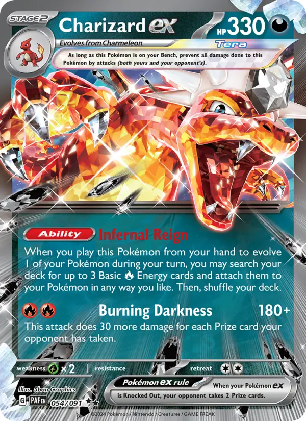 Charizard ex, 054/091