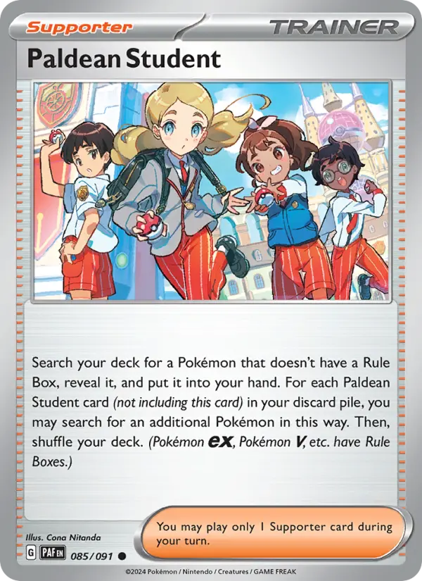 Paldean Student, 085/091