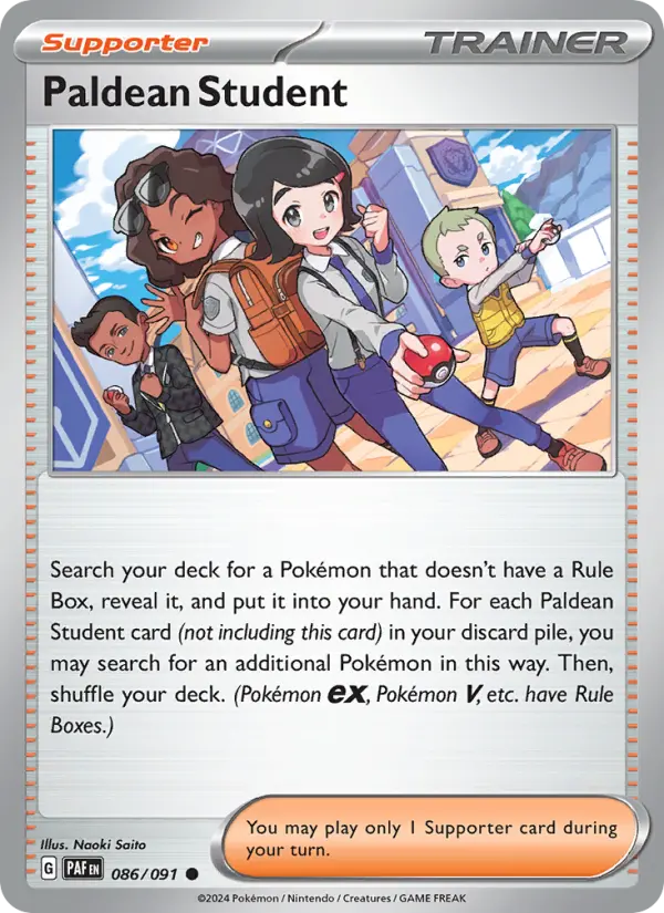 Paldean Student, 086/091