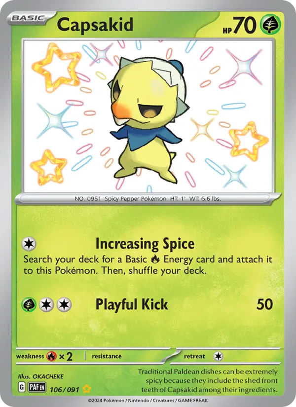 Capsakid, 106/091
