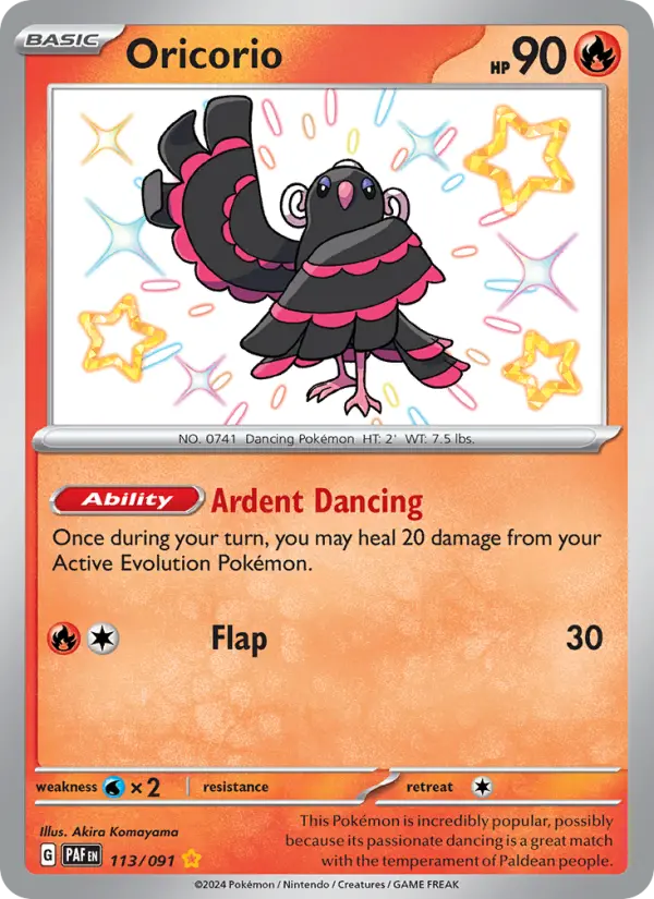 Oricorio, 113/091