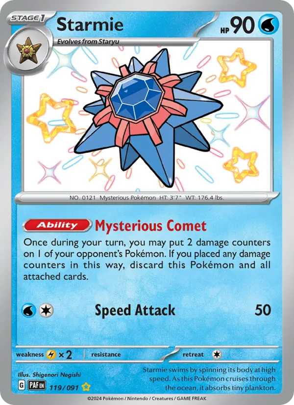 Starmie, 119/091