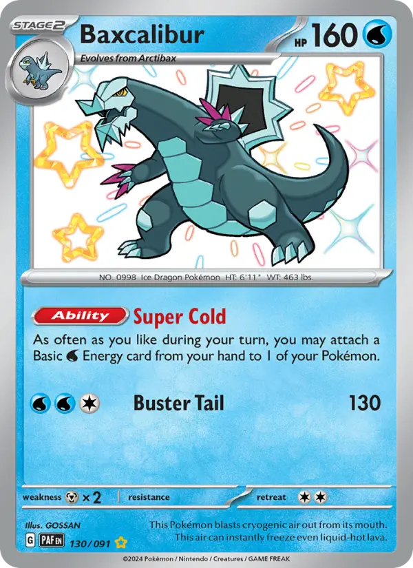 Baxcalibur, 130/091