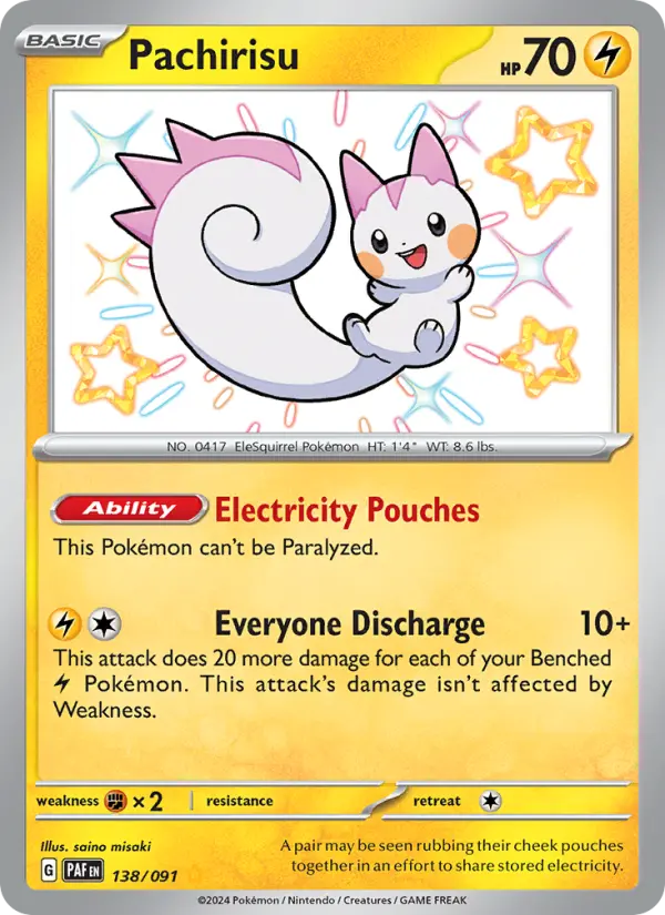 Pachirisu, 138/091