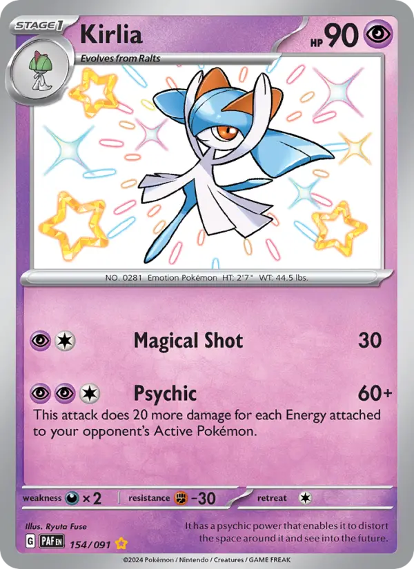 Kirlia, 154/091