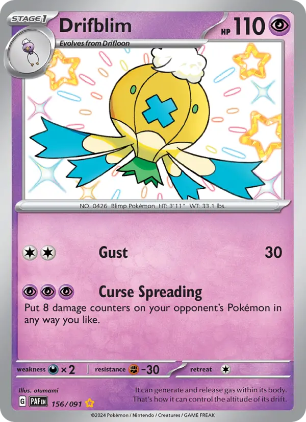 Drifblim, 156/091