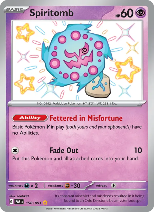 Spiritomb, 158/091