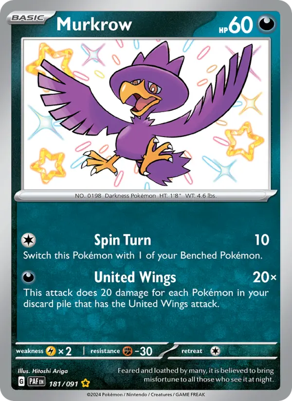 Murkrow, 181/091