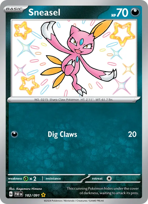 Sneasel, 182/091