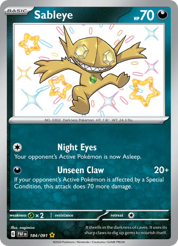 Sableye, 184/091