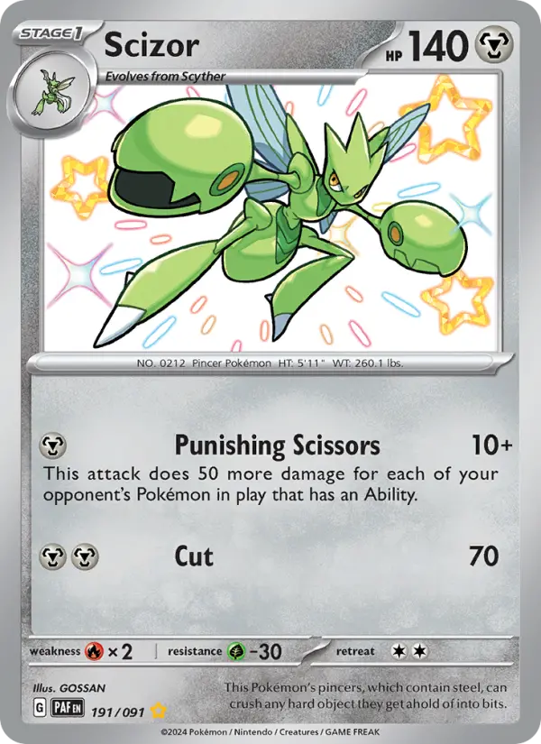 Scizor, 191/091