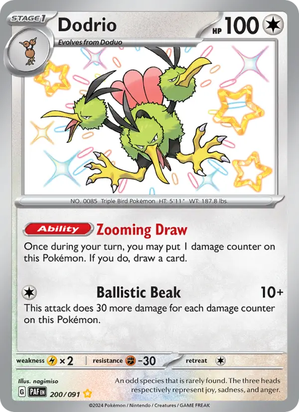 Dodrio, 200/091