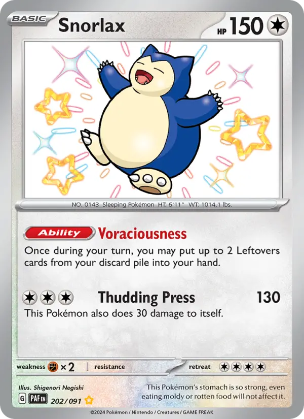 Snorlax, 202/091