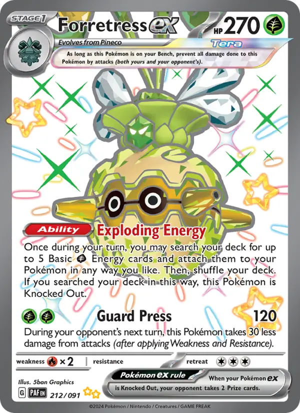 Forretress ex, 212/091