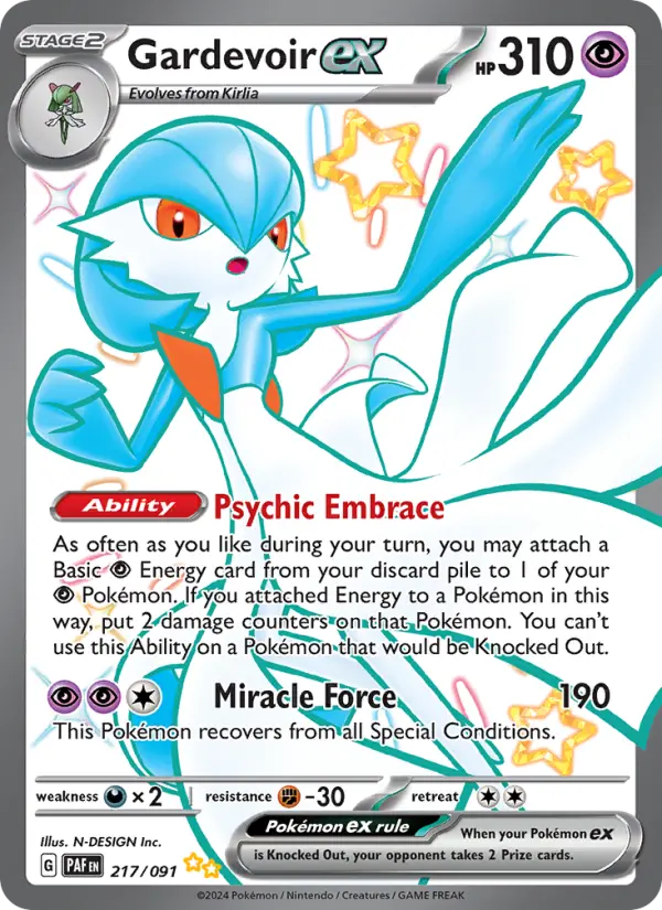 Gardevoir ex, 217/091