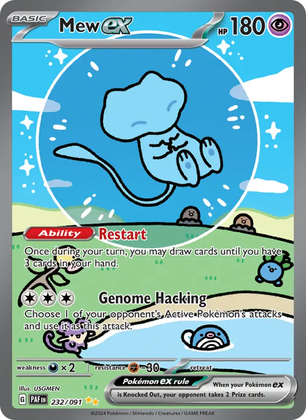 Mew ex, 232/091