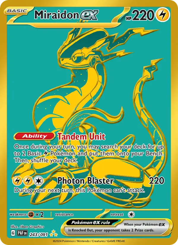 Miraidon ex, 243/091