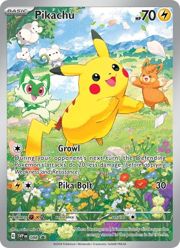 Pikachu, SVP088