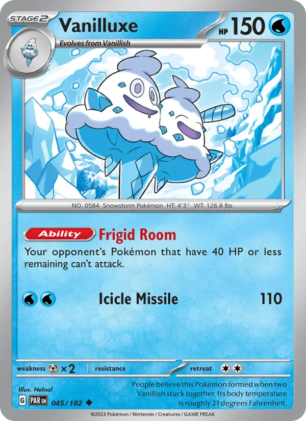 Vanilluxe, 045/182