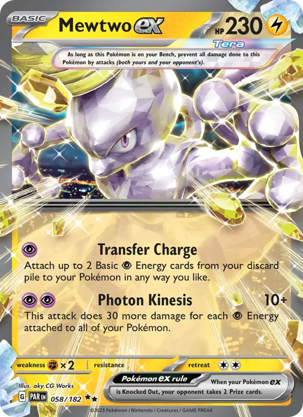 Mewtwo ex, 058/182