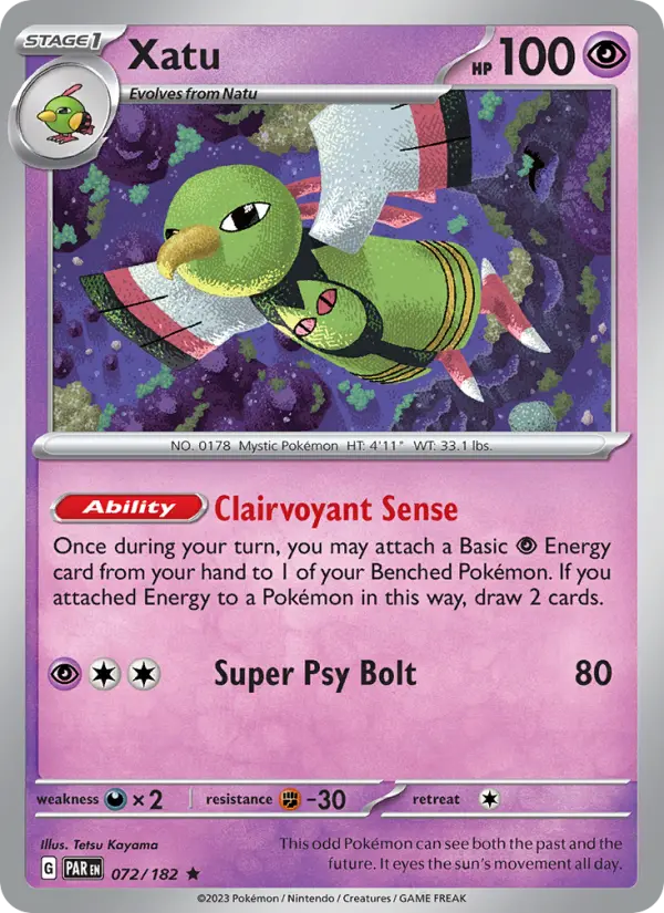 Xatu, 072/182