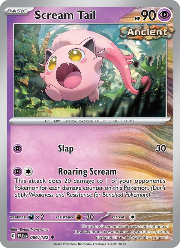 Scream Tail, 086/182
