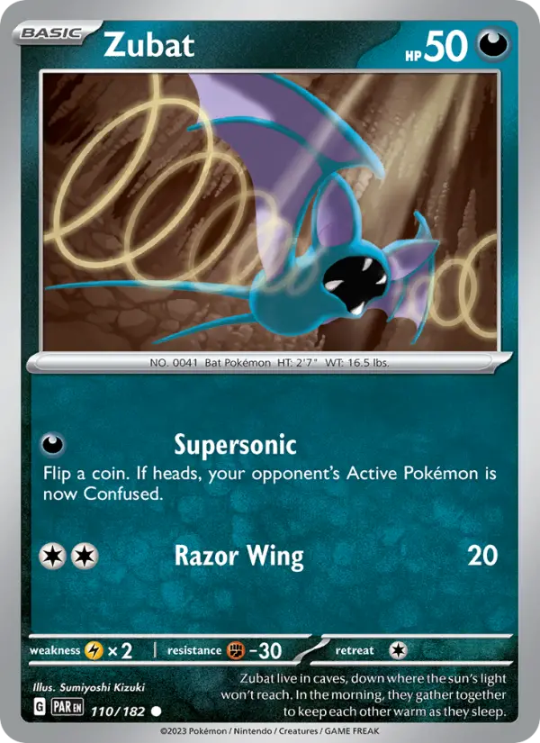 Zubat, 110/182