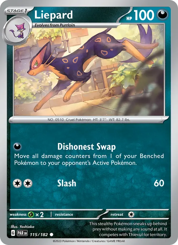 Liepard, 115/182