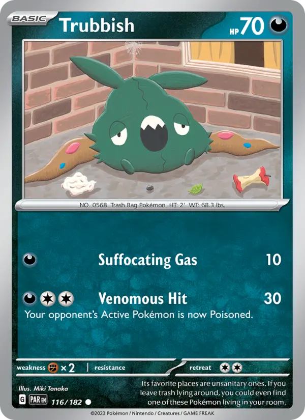 Trubbish, 116/182