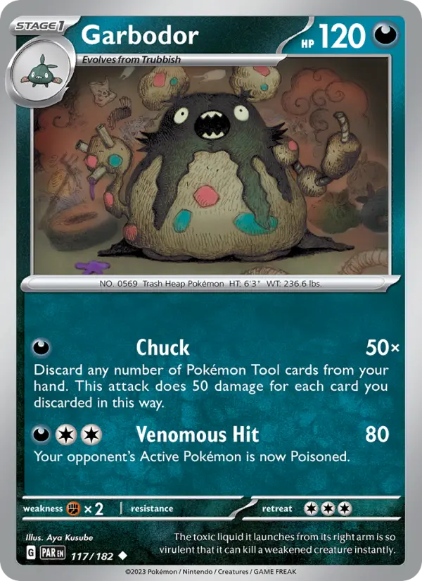 Garbodor, 117/182