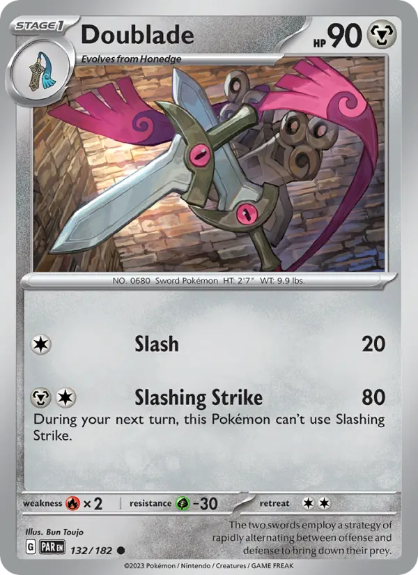 Doublade, 132/182