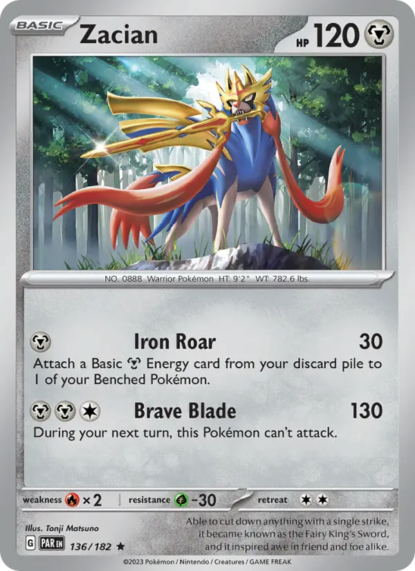 Zacian, 136/182