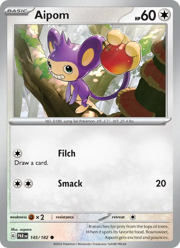 Aipom, 145/182