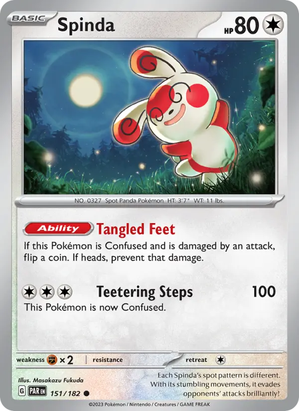 Spinda, 151/182