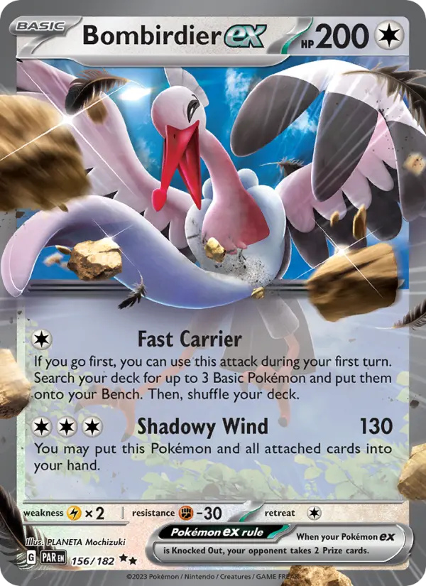 Bombirdier ex, 156/182