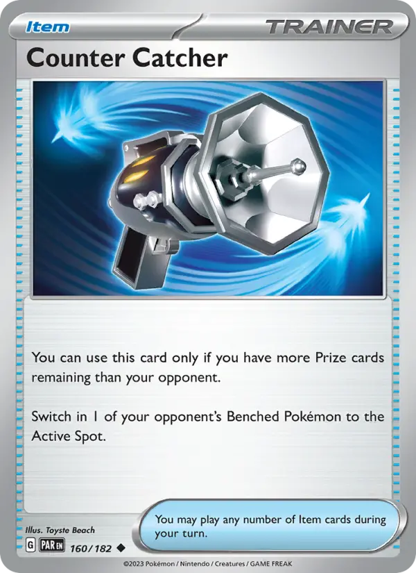 Counter Catcher, 160/182
