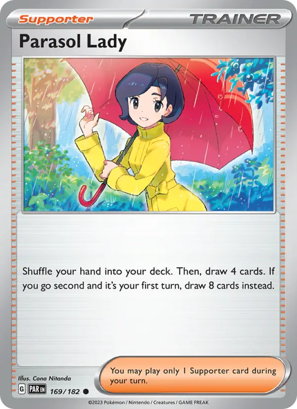 Parasol Lady, 169/182
