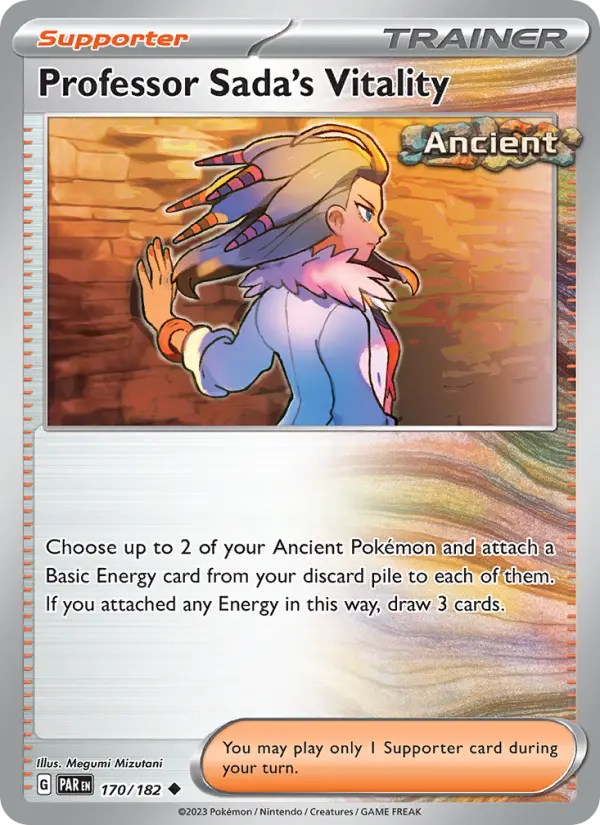 Professor Sada's Vitality, 170/182
