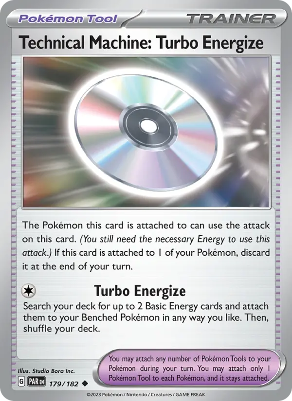 Technical Machine: Turbo Energize, 179/182