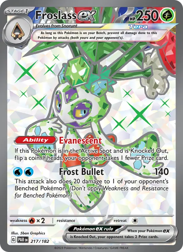 Froslass ex, 217/182