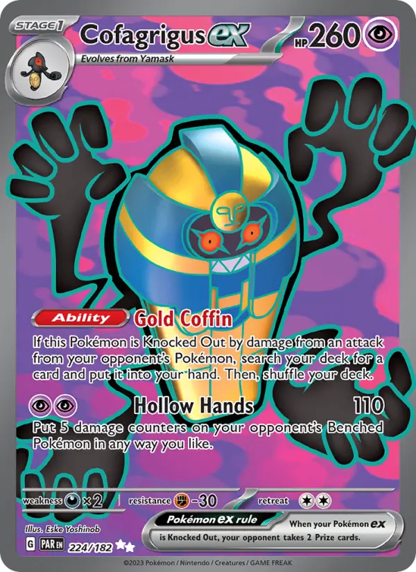Cofagrigus ex, 224/182