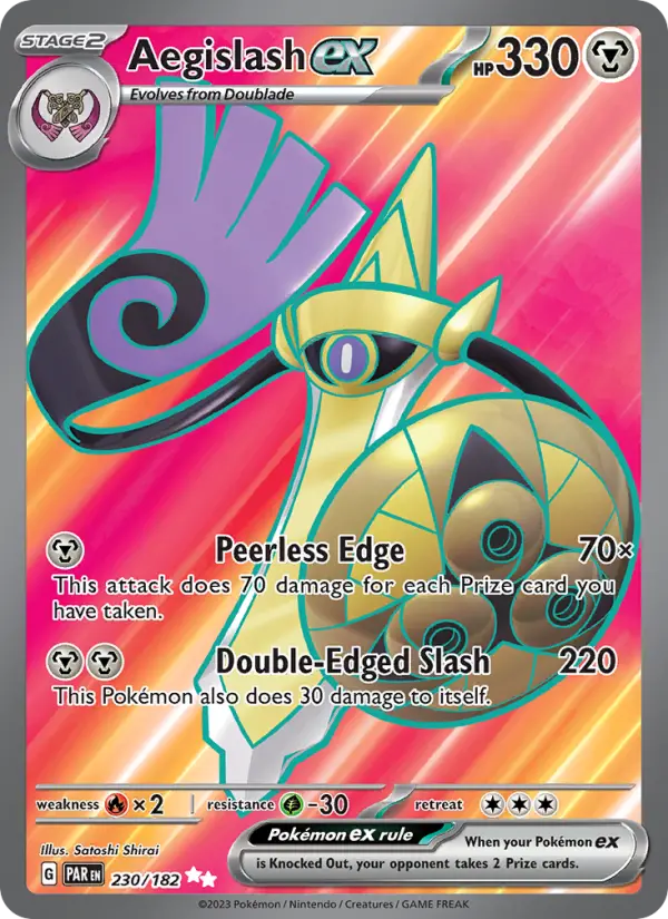 Aegislash ex, 230/182