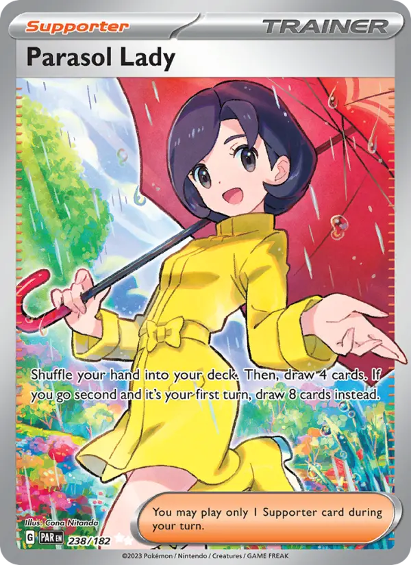 Parasol Lady, 238/182