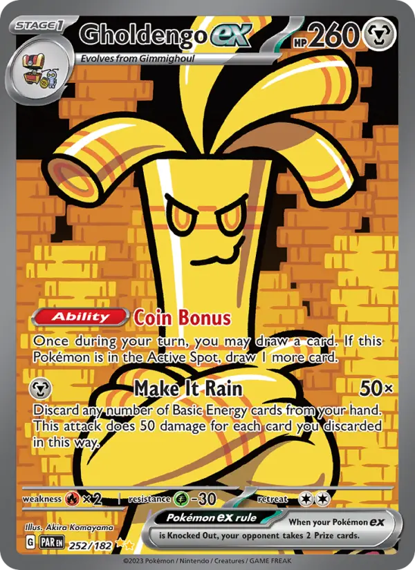 Gholdengo ex, 252/182