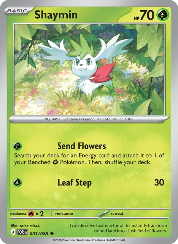 Shaymin, 003/088