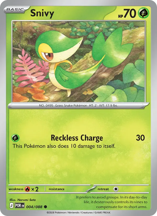Snivy, 004/088